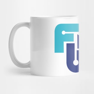 Cool funky BLUE Mug